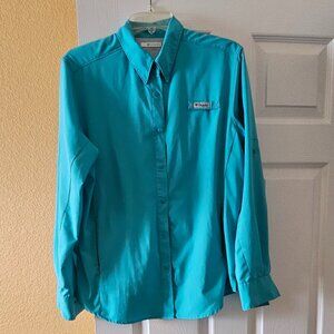 Women's Columbia Tamiami Fishing Shirt Size Large